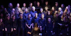 Children Singing in Choir Festival
