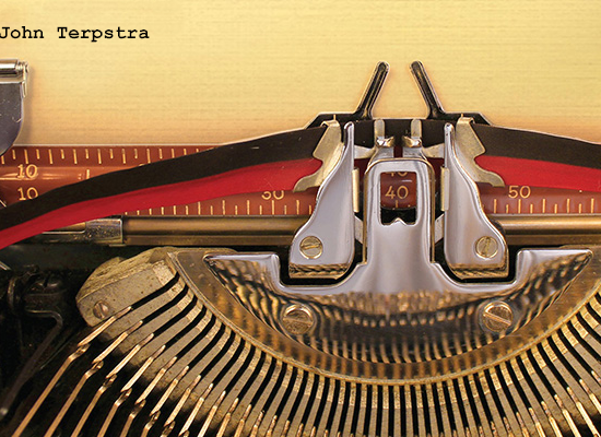 John Terpstra Writer